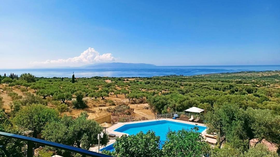 Hilltop Kefalonia أرغوستولي المظهر الخارجي الصورة